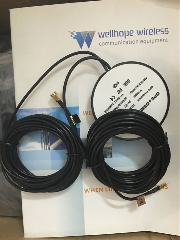 2017/6/26 wellhope sans fil gps et antenne GSM UHF WH-DB-KH WH-GPS-D
